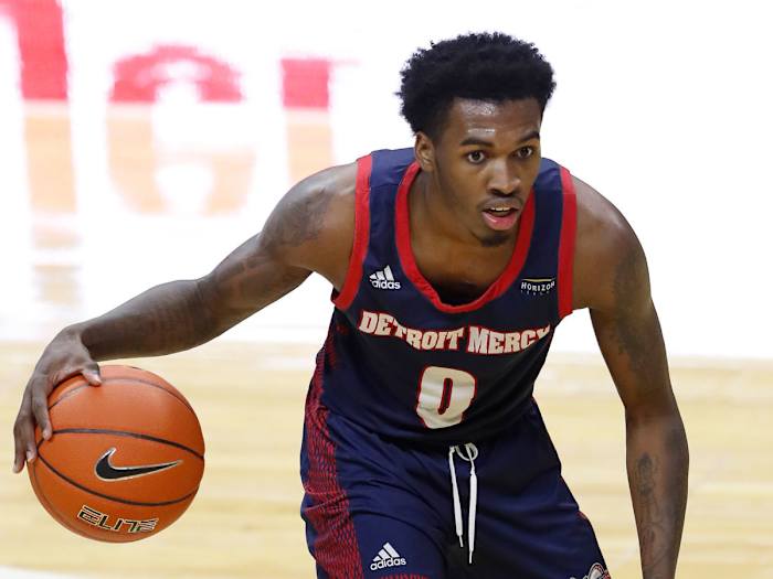 Detroit Mercy’s Antoine Davis is in the transfer portal
